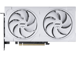 MSI Ventus GeForce RTX 5060 Ti 8GB GDDR7 PCI Express Gen 5 x16 (uses x8) ATX Graphics Card RTX 5060 Ti 8G VENTUS 2X OC WHITE PLUS