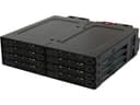 ICY DOCK Full Metal 8 Bay 2.5' SATA HDD & SSD HotSwap Backplane Cage for 5.25 Drive Bay - ToughArmor MB998SP-B