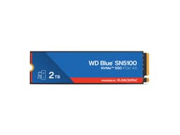 WD Blue SN5100 2TB NVMe SSD, PCIe Gen 4.0, up to 7,100 MB/s read speeds