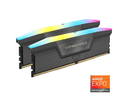 CORSAIR Vengeance RGB 16GB (2 x 8GB) 288-Pin PC RAM DDR5 5200 (PC5 41600) Desktop Memory Model CMH16GX5M2B5200Z40