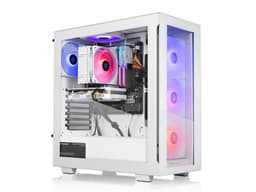 Thermaltake LCGS View i460T Gaming Desktop (Intel Core i7-14700F, ToughRam 32GB DDR5 5600MT/s RGB Memory, NVIDIA GeForce RTX 4060 Ti, 1TB NVMe M.2,...