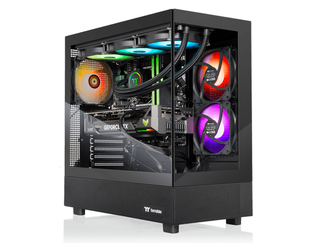 Thermaltake LCGS View 9870T-270 Gaming Desktop (AMD Ryzen 7 9800X3D, ToughRam 32GB DDR5 6400MT/s RGB Memory, NVIDIA GeForce RTX 5070 Ti, 2TB NVMe...