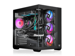 Thermaltake LCGS View 7870T-380 Gaming Desktop (AMD Ryzen 7 7800X3D, ToughRam 32GB DDR5 6400MT/s RGB Memory, NVIDIA GeForce RTX 5070 Ti, 2TB NVMe...