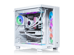 Thermaltake LCGS View 9580S-380XL Gaming Desktop (AMD Ryzen 9 9950X3D, ToughRam 32GB DDR5 6000MT/s RGB Memory, NVIDIA GeForce RTX 5080, 2TB NVMe...
