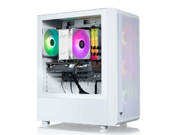 Thermaltake LCGS Quartz i1460 Gaming Desktop (Intel Core i5-14400F, ToughRam DDR4 3600Mhz 16GB RGB Memory, NVIDIA GeForce RTX 5060, 1TB NVMe M.2,...