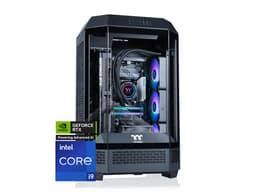 Thermaltake LCGS Reactor i1470 Gaming Desktop (Intel Core i9-14900KF, 32GB 6000MT/s DDR5 RGB Memory, NVIDIA GeForce RTX 5070, 1TB NVMe M.2, WiFi,...