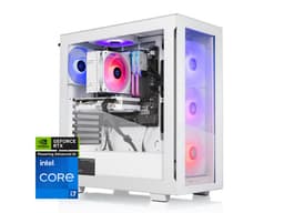Thermaltake LCGS View 1460TS-350 Gaming Desktop (Intel Core i7-14700F, 32GB 6000MT/s DDR5 RGB Memory, NVIDIA GeForce RTX 5060 Ti, 1TB NVMe M.2,...
