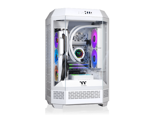 Thermaltake Gaming Desktop PC T3WT-B650-96X-LCS AMD Ryzen 5 7600X 32GB DDR5 2TB NVMe SSD AMD Radeon RX 9060 XT Windows 11 Home