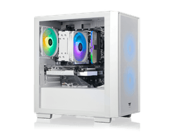 Thermaltake LCGS Versa i560S Gaming Desktop (Intel Core i7-14700F, 16GB 6000MT/s DDR5 RGB Memory, NVIDIA GeForce RTX 5060, 1TB NVMe M.2, WiFi,...