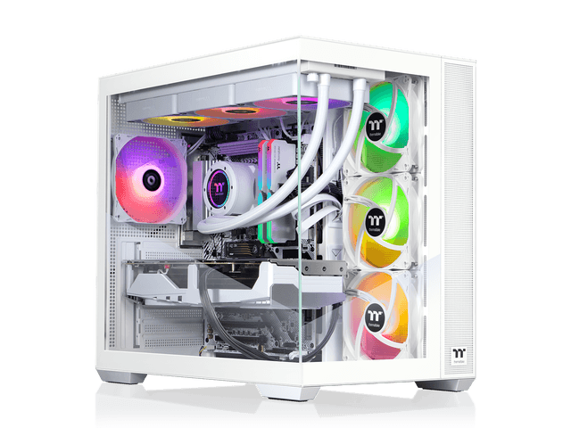 Thermaltake LCGS NE 9897X-V380S Gaming Desktop (AMD Ryzen 7 9800X3D, ToughRam 32GB DDR5 6000MT/s RGB Memory, AMD Radeon RX 9070 XT, 2TB NVMe M.2,...
