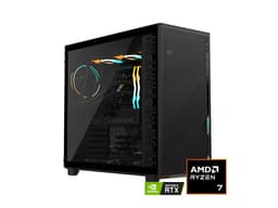 GIGABYTE AORUS PRIME 5 Gaming Desktop PC, AMD Ryzen 7 9700X, NVIDIA GeForce RTX 5070 Ti, 32GB DDR5, 2TB SSD, Windows 11 Home, Black