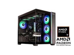 STORMCRAFT FALCON Gaming PC AMD Ryzen 7 7800X3D AMD Radeon 9070XT 16GB - AI Powered 32GB DDR5 6000MHz RGB 1 TB NVMe SSD 360mm AIO 850W PSU Windows...