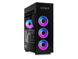 OMEN MAX 45L Gaming Desktop PC GT23-0060, AMD Ryzen 7 9800X3D, NVIDIA GeForce RTX 5070 TI, 32GB DDR5, 1TB PCIe NVMe, Microsoft Windows 11 Professional