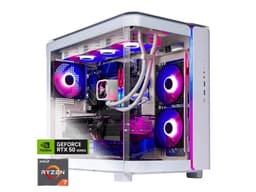 Skytech Gaming King 95 Gaming PC, AMD Ryzen 7 9800X3D 4.7GHz, NVIDIA RTX 5080 16GB, 4TB Gen4 NVMe SSD, 64GB DDR5 RAM 6000, 850W GOLD ATX 3 PSU, 360...