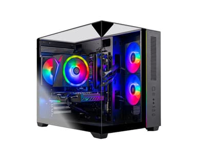 Skytech Gaming Crystal Gaming PC, AMD Ryzen 7 5700 3.7GHz, NVIDIA RTX 5060 Ti 8GB VRAM, 1TB NVMe SSD, 16GB DDR4 RAM 3200, 650W GOLD PSU, Wi-Fi, Win...