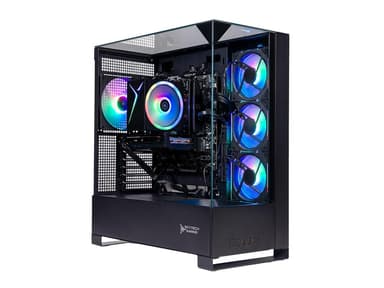 Skytech Gaming Shadow 5 Gaming PC, AMD Ryzen 7 7700 3.8GHz, NVIDIA RTX 5060 Ti 8GB VRAM, 1TB NVMe SSD, 16GB DDR5 RAM 6000, 750W GOLD PSU, Wi-Fi,...