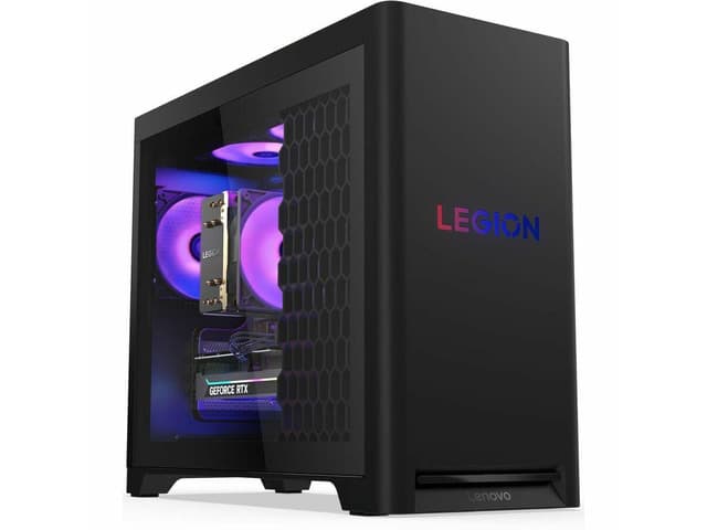 Lenovo Legion T5 30IAS10 90YA0012US Gaming Desktop Computer - Intel Core Ultra 7 265KF - 32 GB - 1 TB SSD - Tower - Eclipse Black - Intel B860 -...