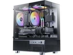 PRC MidnightView Custom Gaming Desktop PC Intel Core i5-12600KF 3.7GHz 10-Core 16GB DDR4 1TB NVMe NVIDIA GeForce RTX 3050 6GB GDDR6 Wi-Fi BT ARGB...
