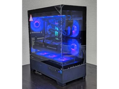 Custom PRC ShadowGlass Special Edition Gaming Desktop PC AMD Ryzen 7 7700X 4.5GHz 8-Core 32GB DDR5-6000 RAM NVIDIA GeForce RTX 4080 16GB GDDR6X 2TB...