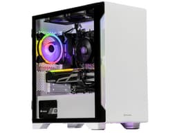 Velztorm Nix Custom Built Gaming Desktop PC Snow White (AMD Ryzen 5 5600X 6-Core, 32GB RAM, 2TB PCIe SSD, Radeon RX 6900 XT, 1xUSB 3.2, 3xUSB 3.0,...