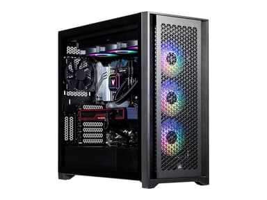Velztorm Aciex 14th Gen Gaming Desktop PC (Intel i9-14900K, Radeon RX 9070 XT, 32GB DDR5, 2TB PCIe SSD, 360mm AIO, 1000W PSU, WiFi 6, Bluetooth...