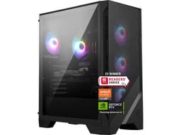 MSI Codex Z2 Gaming Desktop: AMD R7-8700F, GeForce RTX 5070, 32GB DDR5, 2TB m.2 NVMe SSD, USB Type-C, VR-Ready, Windows 11 Home: A8NVP-436US