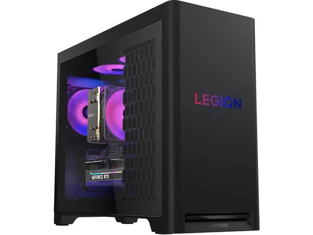 Lenovo - Legion Tower 5 Gaming Desktop - AMD Ryzen 7 7800X3D - 32GB Memory - NVIDIA GeForce RTX 5070 - 1TB SSD - Eclipse Black