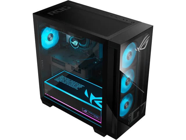 ASUS - ROG GM700 Gaming Desktop - AMD Ryzen 7 8700F - 32GB Memory - NVIDIA GeForce RTX 5060Ti 16GB - 1TB SSD - Black