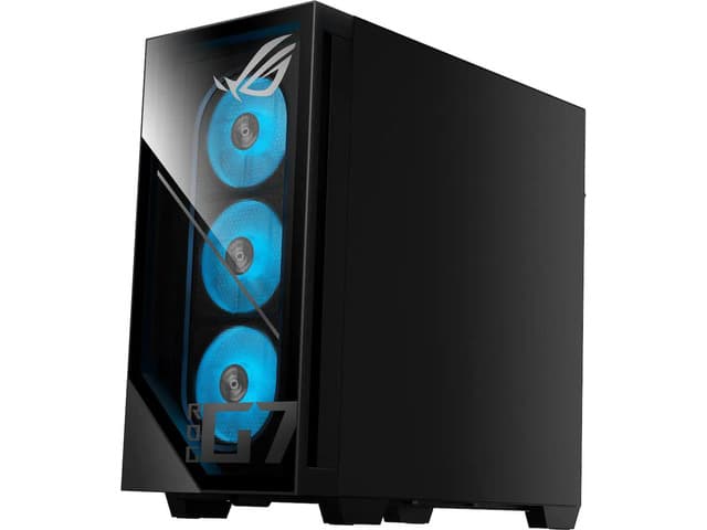 ASUS - ROG G700 Gaming Desktop - Intel Core Ultra 7 265KF - 32GB Memory - NVIDIA GeForce RTX 5070 12GB - 2TB SSD - Black