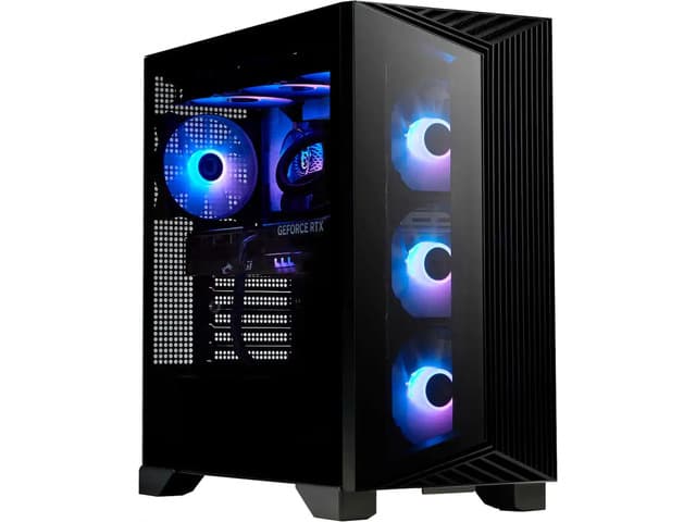 MSI - Aegis ZS2 Gaming Desktop - AMD Ryzen R9-9900X - 32GB Memory - NVIDIA GeForce RTX 5070 - 2TB SSD - Black