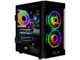 CLX SET Gaming Desktop - Intel Core i5 14400F 2.5GHz 10-Core Processor, 32GB DDR5 Memory, GeForce RTX 5060 Ti 8GB GDDR7 Graphics, 2TB NVMe M.2 SSD,...