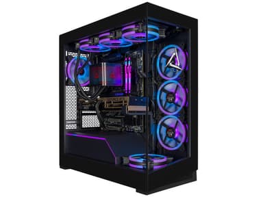 CLX Horus Gaming Desktop - Liquid Cooled AMD Ryzen 9 9950X3D 4.3GHz 16-Core Processor, 32GB DDR5 Memory, GeForce RTX 5080 16GB GDDR7 Graphics, 2TB...