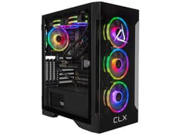 CLX SET Gaming Desktop - AMD Ryzen 7 9700X 3.8GHz 8-Core Processor, 32GB DDR5 Memory, GeForce RTX 5060 Ti 16GB GDDR7 Graphics, 2TB NVMe M.2 SSD,...