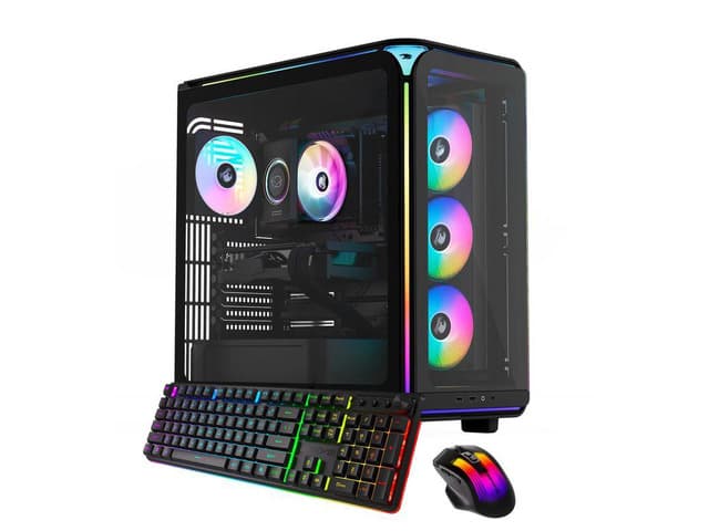iBUYPOWER Element Gaming PC Desktop Computer AMD Ryzen 7 8700F CPU, NVIDIA GeForce RTX 5060 8GB GPU, 16GB DDR5 RAM, 1TB NVMe SSD, Windows 11 Home,...