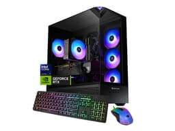 iBUYPOWER Element Gaming PC Desktop Computer Intel Core Ultra 7 265F CPU, NVIDIA GeForce RTX 5060Ti 8GB GPU, 32GB DDR5 RAM, 2TB NVMe SSD, Windows...