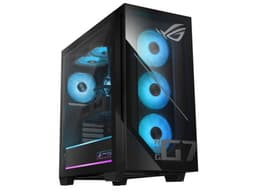 ASUS ROG GM700 58L AMD Ryzen 7 8700F 4.1 GHz up to 5.0 GHz 32GB DDR5 1TB SSD NVIDIA GeForce RTX 5060 Windows 11 Home Gaming Desktop, Black -...