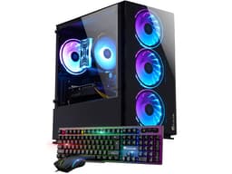 HAJAAN Gaming PC Desktop Tower - AMD Ryzen 7 5700X, RTX 3060 12GB GDDR6, 32GB DDR4 RAM, 2TB NVMe M.2 SSD, Windows 11 Pro, WiFi - New