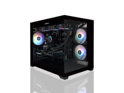 AVGPC Hellfire Gaming PC AMD Ryzen 5 9600X; GeForce RTX 5060 TI 8GB; 16GB DDR5 RAM; 1 TB NVME M.2 SSD; 360mm AIO Liquid Cooler; ARGB Fans; WiFi/AC...