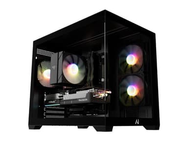 Andromeda Insights AMD Spectra Gaming PC - RX 9060 XT 8GB Ryzen 5 9600X (5.4 GHz Turbo Boost) 16GB DDR5 6000MHz 1TB Gen4 SSD 650W Gold ...