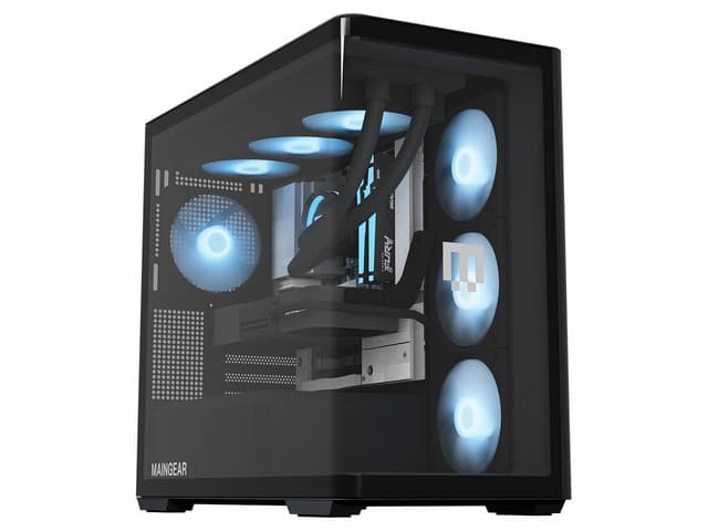 MAINGEAR Zero Platinum Gaming Desktop - NVIDIA GeForce RTX 5070 - AMD Ryzen 7 7800X3D - 32GB Memory - 2TB Storage