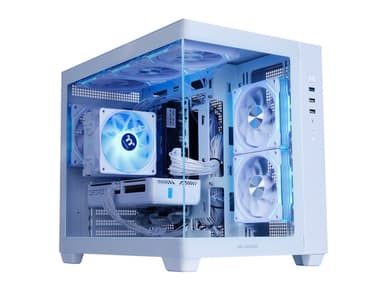 MLOONG Gaming PC, AMD Ryzen 5 5500 4.2 GHz, GeForce RTX 5060 8GB prebuilt pc, 1TB NVMe SSD, AI Powered 16GB DDR4 3200MHz, Air Cooled Prebuilt,...