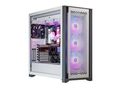 Velztorm White Aciex Custom Built Gaming Desktop PC (Intel i9-14900K, Radeon RX 9070 XT, 32GB DDR5, 2TB PCIe SSD, RGB Fans, 360mm AIO, 1000W PSU,...