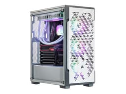 Velztorm White Ferrux II Custom Built Gaming Desktop PC (Intel i9-12900K, Radeon RX 9070 XT, 32GB DDR4, 2TB PCIe SSD, RGB Fans, 240mm AIO, 750W...
