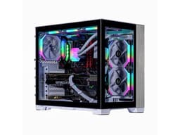 Velztorm Mini Lux Gaming Desktop PC (AMD Ryzen 9 5950X, GeForce RTX 5070 Ti, 32GB DDR4, 2TB PCIe SSD, 240mm AIO, 750W PSU, WiFi 4, RJ-45, 1 Display...
