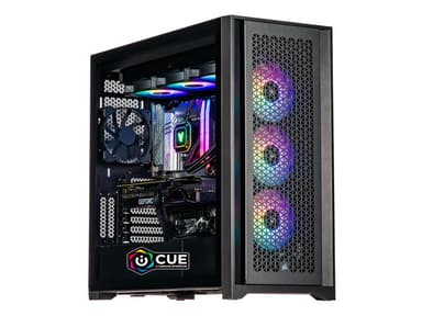 Velztorm iCUE Certified Aciex Custom Built Gaming Desktop PC (Intel i9-13900K, GeForce RTX 5070, 64GB DDR5, 4TB PCIe SSD, RGB Fans, 360mm AIO,...