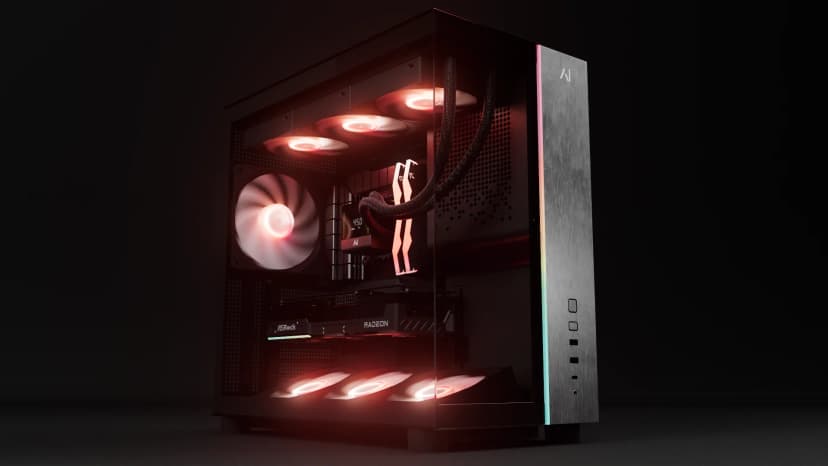 AI V3 ELITE PRO AMD | Intel Core Ultra 7 265KF | RX 9070 XT 16GB 2 TB / 32GB 6000MT/s CL30 / 1000W