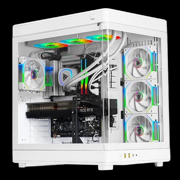 Wizard White WW990XDCC-580W1 Gaming Desktop