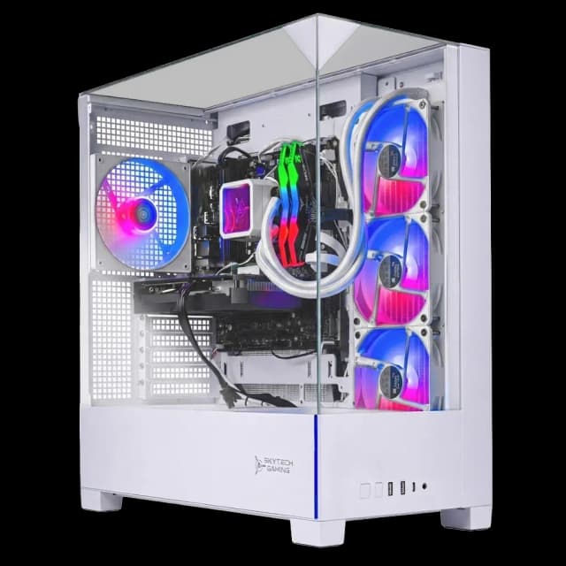 Archangel 5 Gaming PC - AMD Ryzen 7 7800X3D, Radeon 9070 XT 16GB, 32GB RAM, 1 TB NVMe Gen4