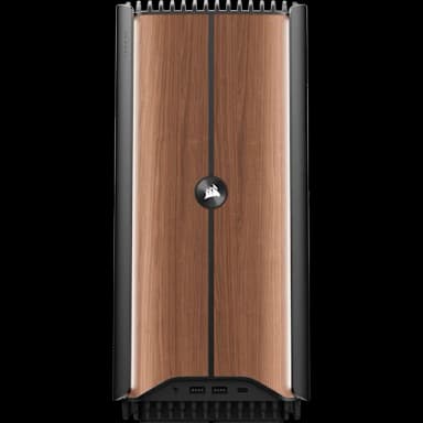 CORSAIR ONE i600 PC – Wood Dark: Intel Core Ultra 7 270K, GeForce RTX 5070, 32GB DDR5, 1TB M.2 SSD, Win11 Home
