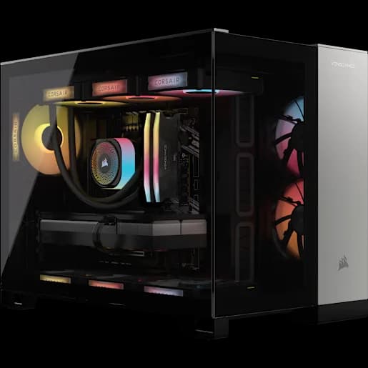 CORSAIR VENGEANCE a5100 Gaming PC: AMD Ryzen 7 9800X3D, GeForce RTX 5070 Ti, 32GB DDR5, 2TB M.2 SSD, Win11 Home